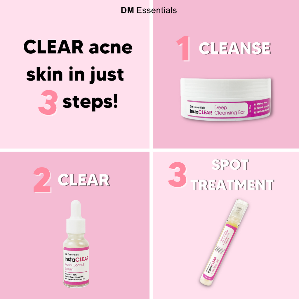 InstaCLEAR Full Set + INSTA-C SCAR REDUCTION CONCENTRATE
