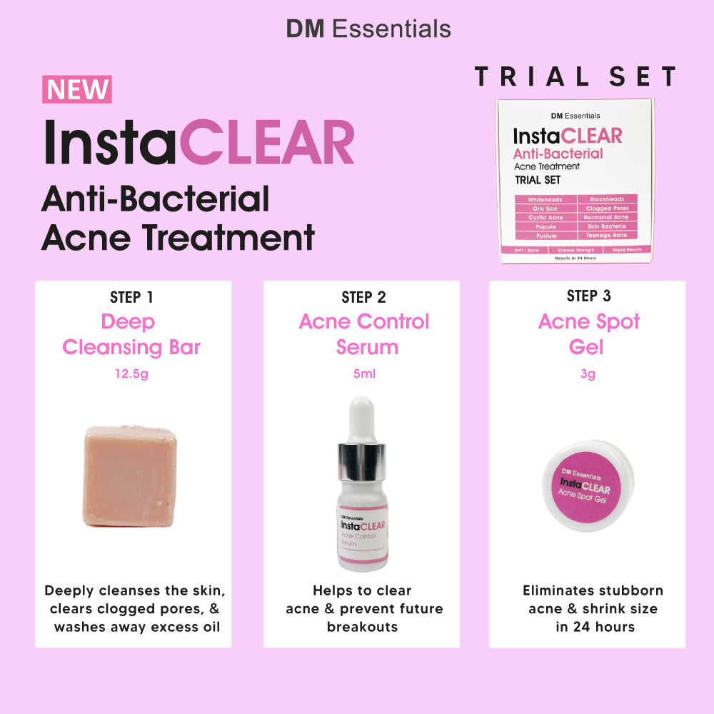 InstaCLEAR TRIAL SET